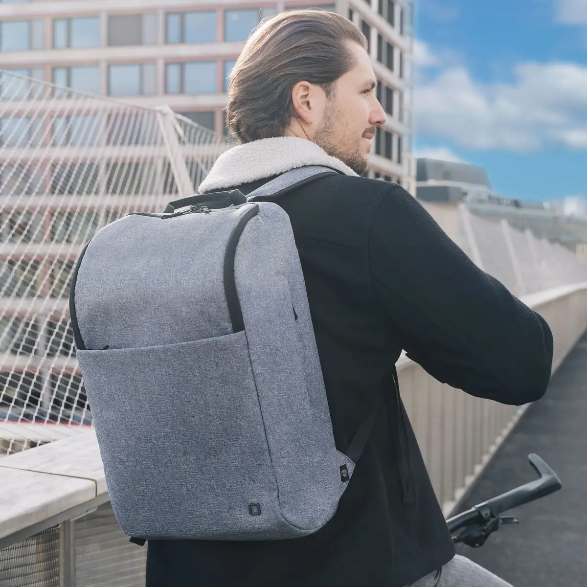 Eco Backpack MOTION für 39,6cm (15,6”) Notebooks Blue Denim