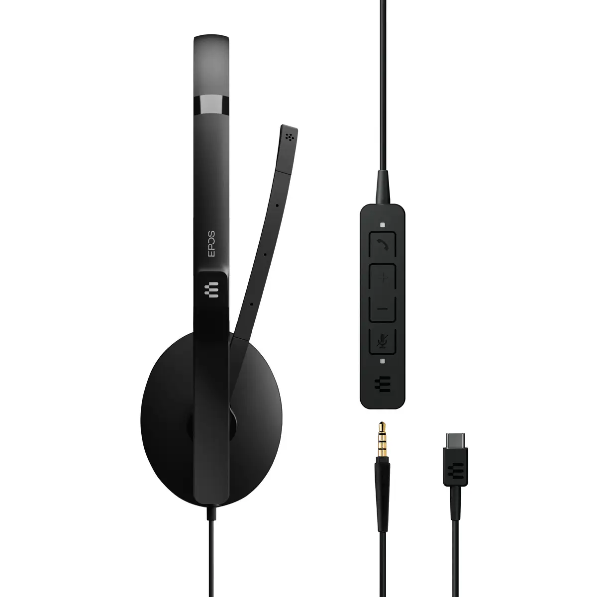 ADAPT 231 Headset On-Ear Bluetooth Monaural Schwarz USB-C