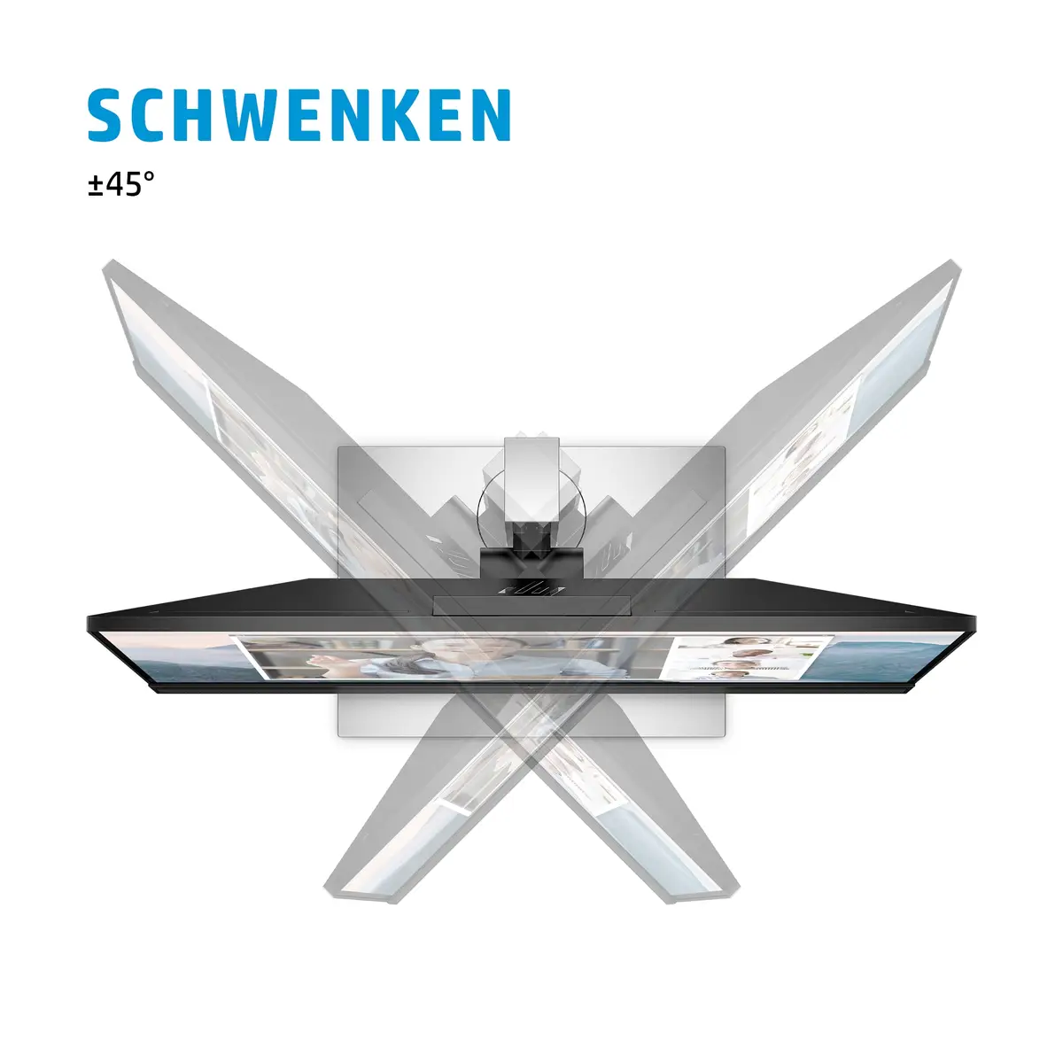 E24mv G4 Conferencing Monitor 60.45cm (23.8") Display 1920x1080 Pixel 250 cd/m² 1000:1 5 ms Silber