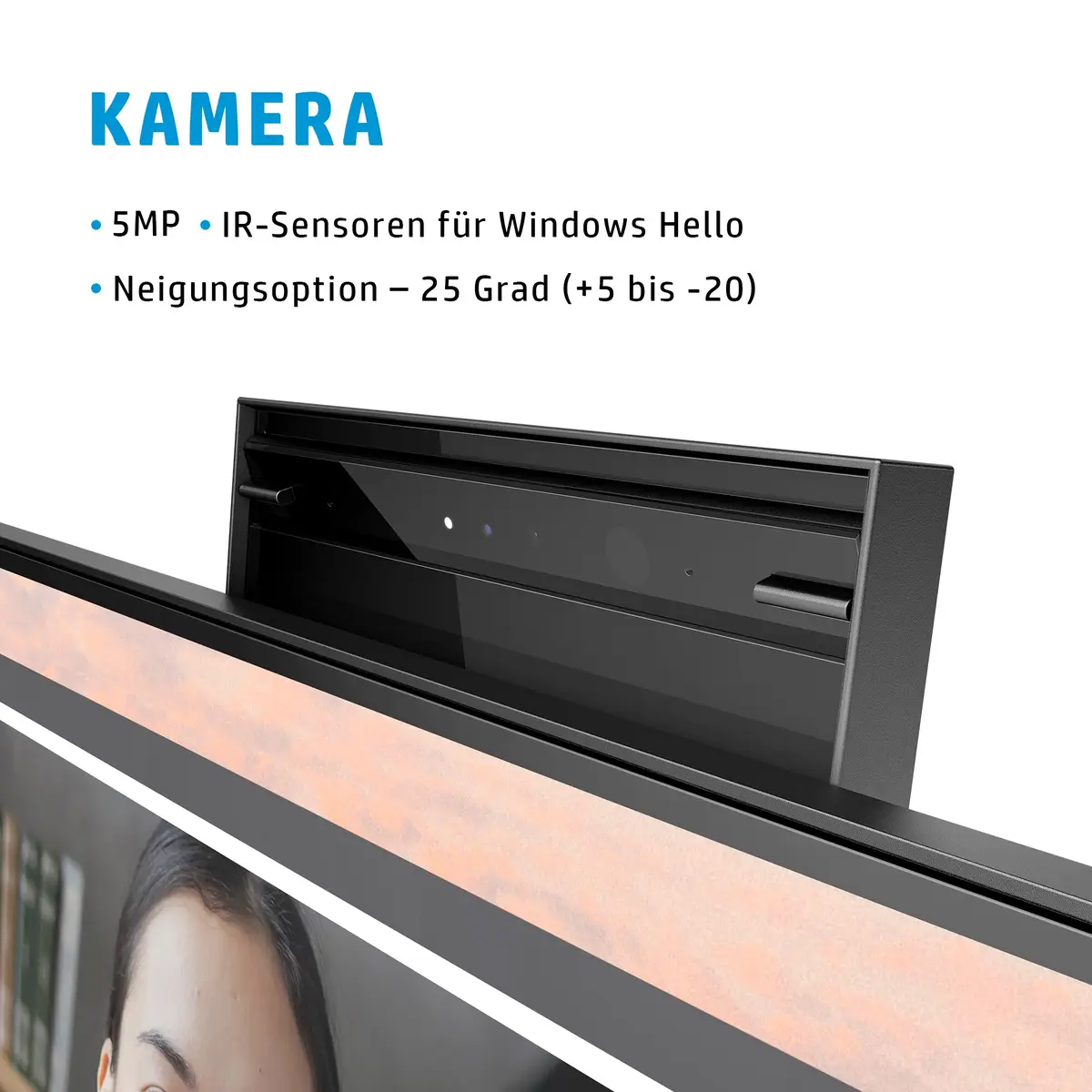 E24mv G4 Conferencing Monitor 60.45cm (23.8") Display 1920x1080 Pixel 250 cd/m² 1000:1 5 ms Silber
