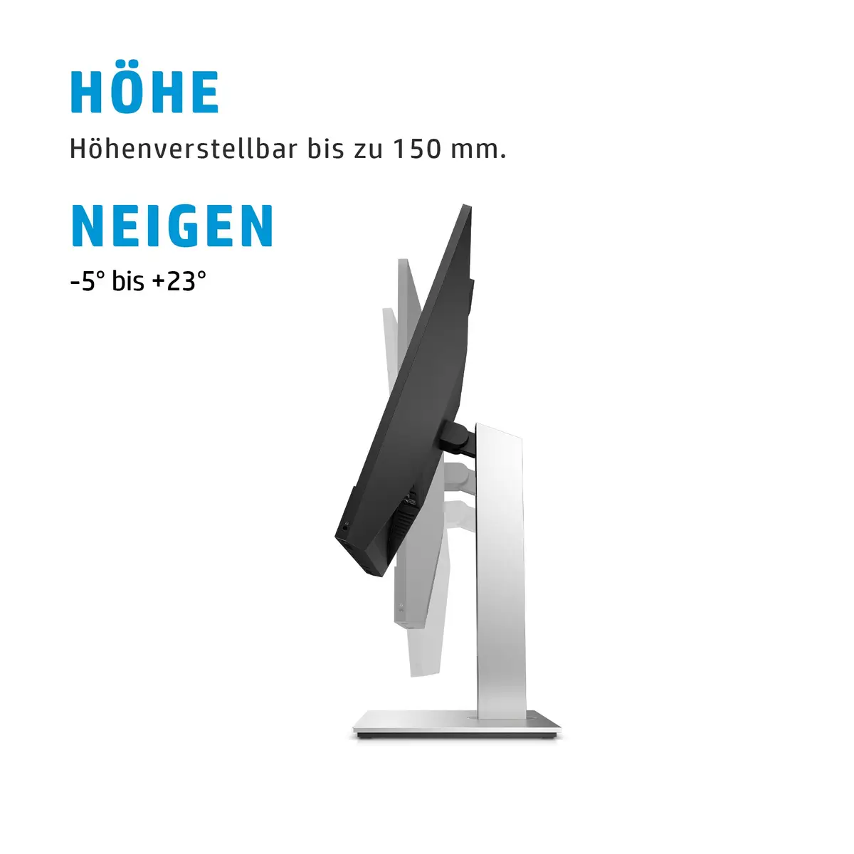 E24mv G4 Conferencing Monitor 60.45cm (23.8") Display 1920x1080 Pixel 250 cd/m² 1000:1 5 ms Silber