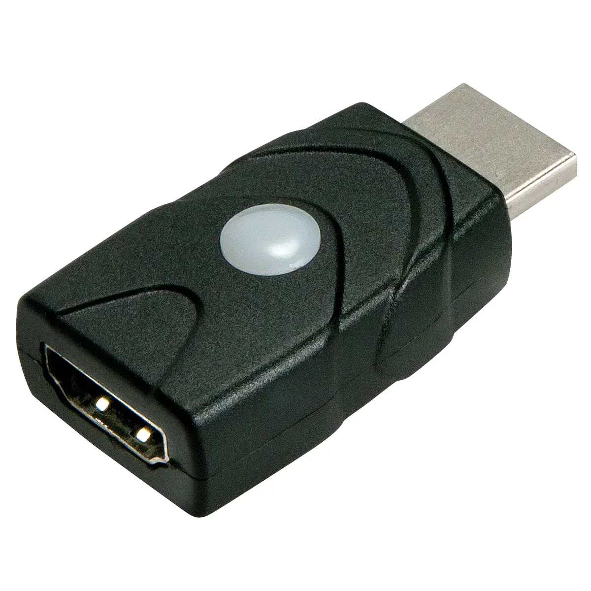 HDMI EDID/DDC Emulator Adapter Schwarz