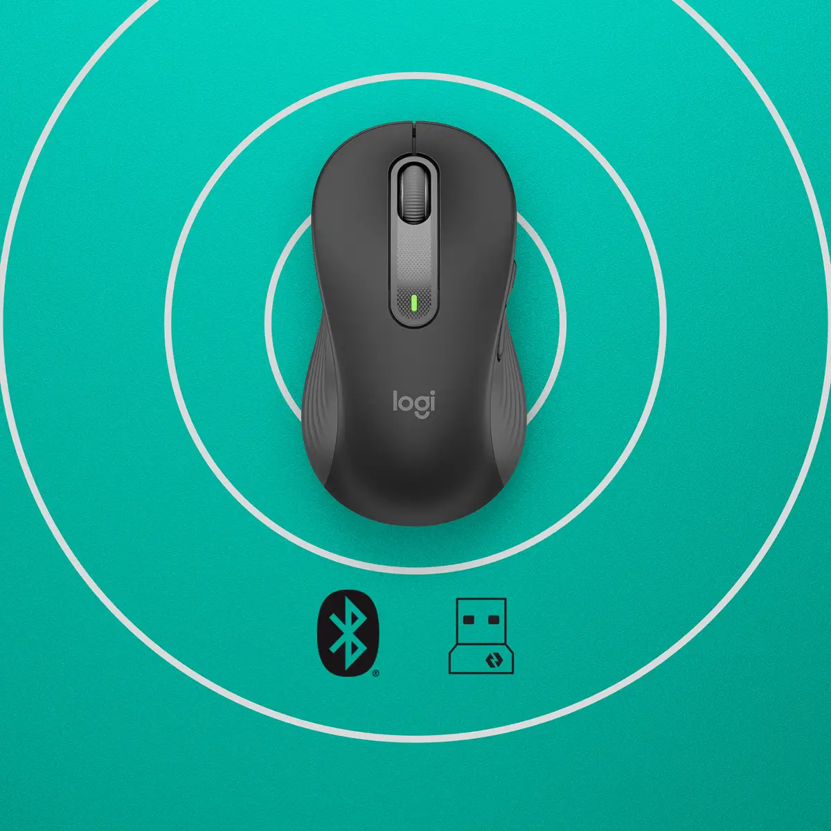 Signature M650 L - Maus - Größe L - Für