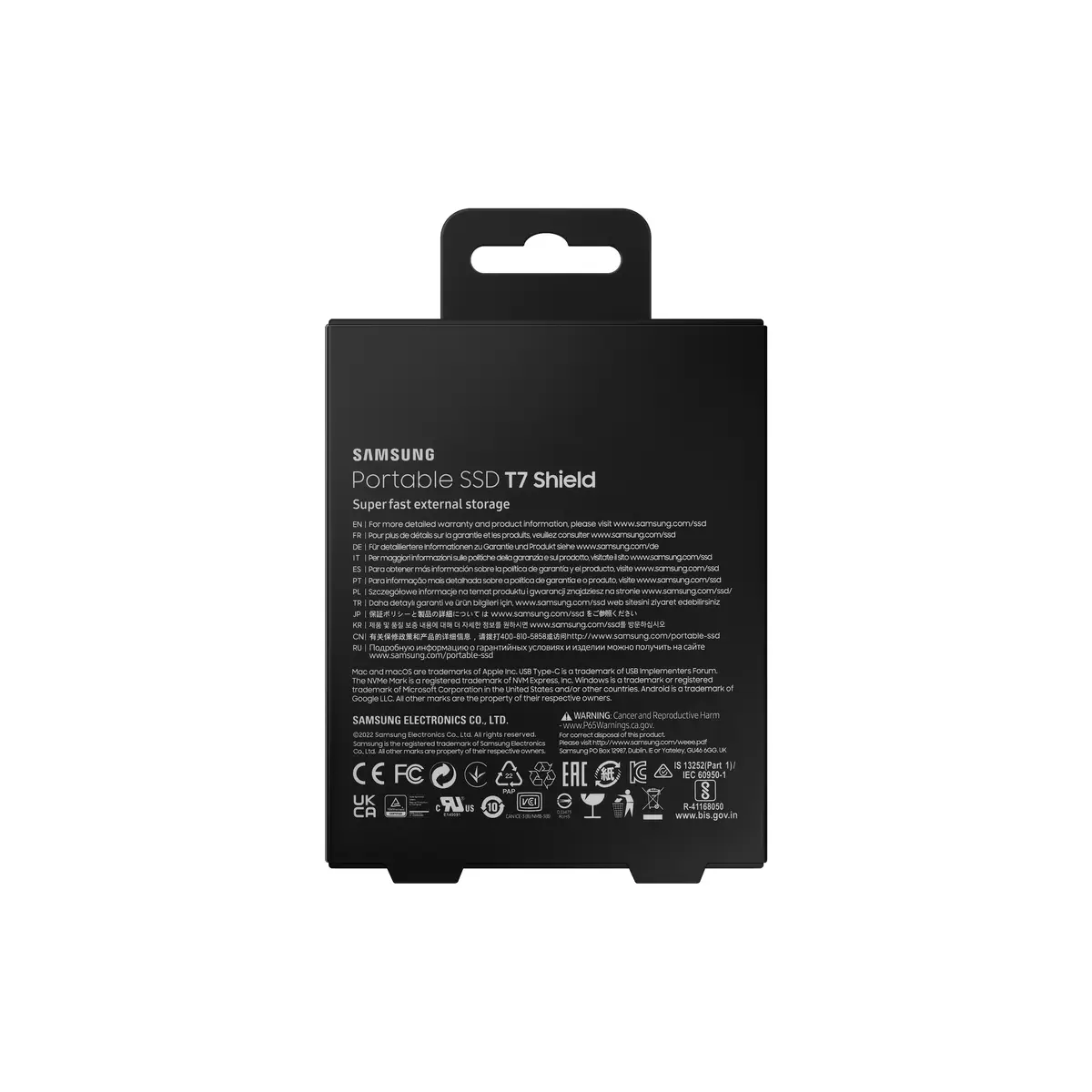 T7 Shield Portable SSD 2000 GB USB 3.2 e