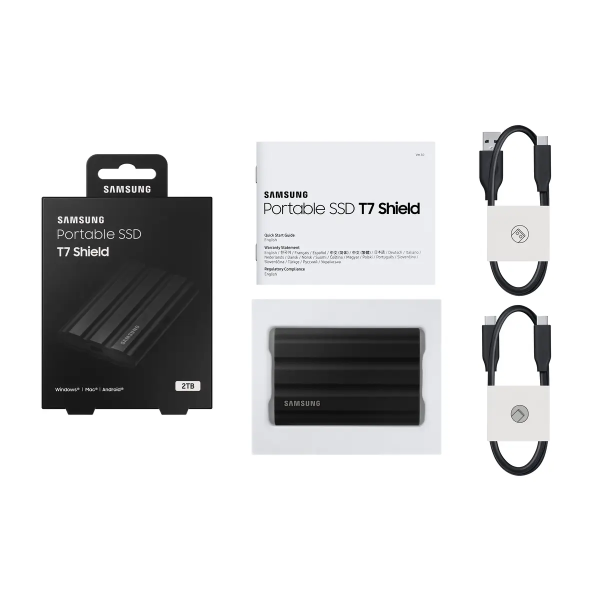 T7 Shield Portable SSD 2000 GB USB 3.2 e