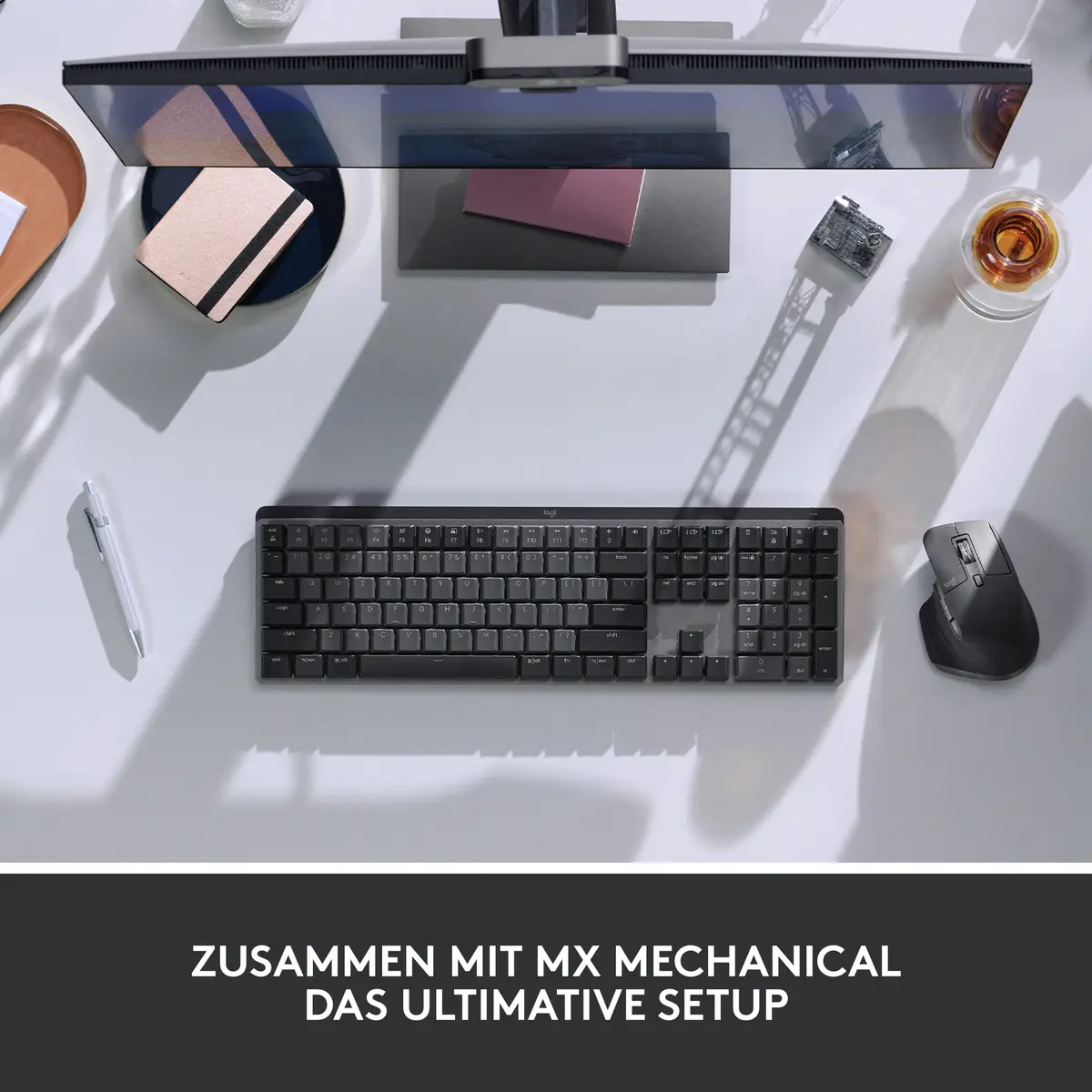 Logitech MX Master 3S Mouse Optisch Bluetooth