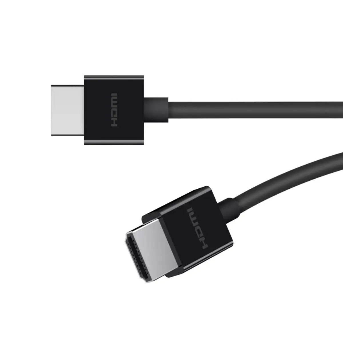 BoostCharge Ultra High Speed HDMI-Kabel HDMI männlich zu HDMI männlich 2 m Schwarz 8K Unterstützung für P/N: AVC006BTSGY F4U098BT F4U110BT INC003TTBK INC004BTSGY