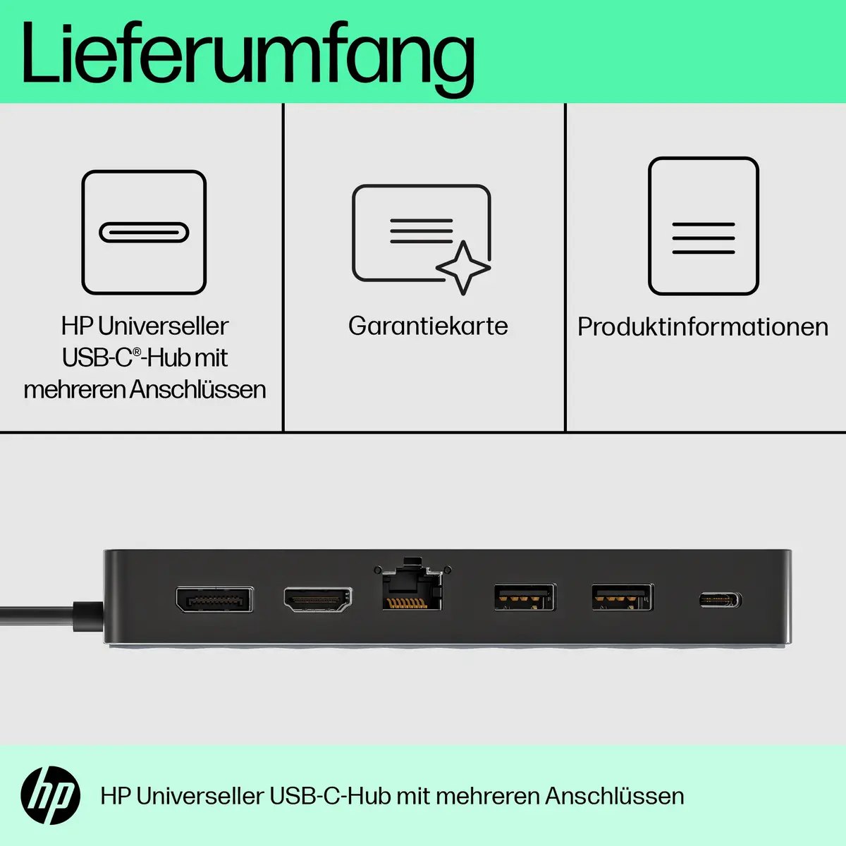 Universal USB-C Multiport Hub USB-C HDMI