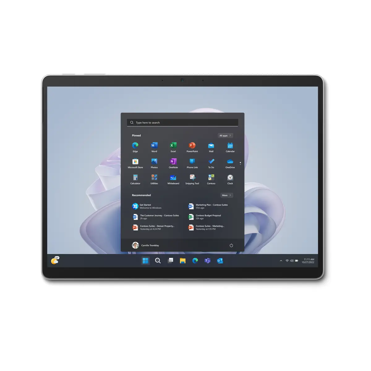 Surface Pro 9 Platin SQ3 8GB 128GB 33cm 5G W11P