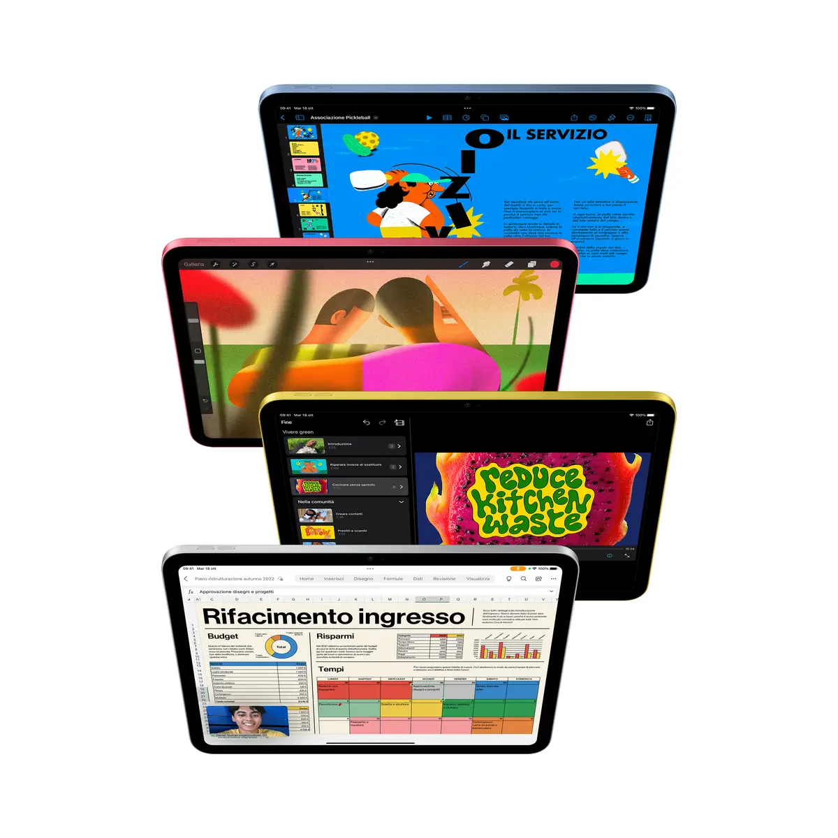 iPad (2022) 10,9" 256GB WiFi blau