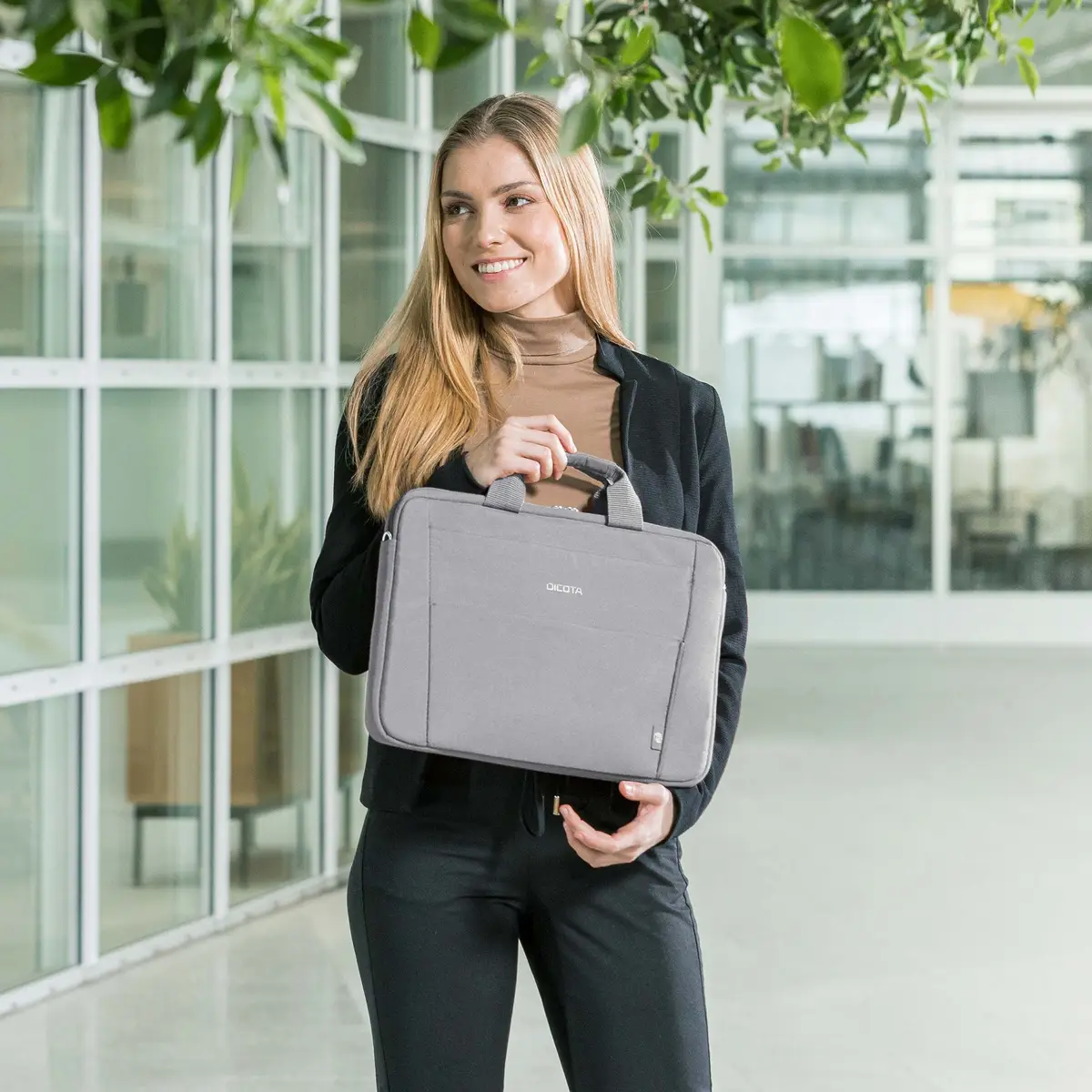 Laptoptasche Slim Eco BASE 13-14.1" Grau,