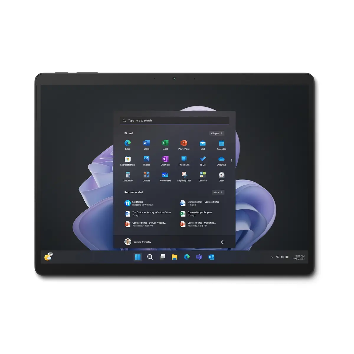 Surface Pro 9 Schwarz i5-1245U 8GB 256GB 33cm W11P