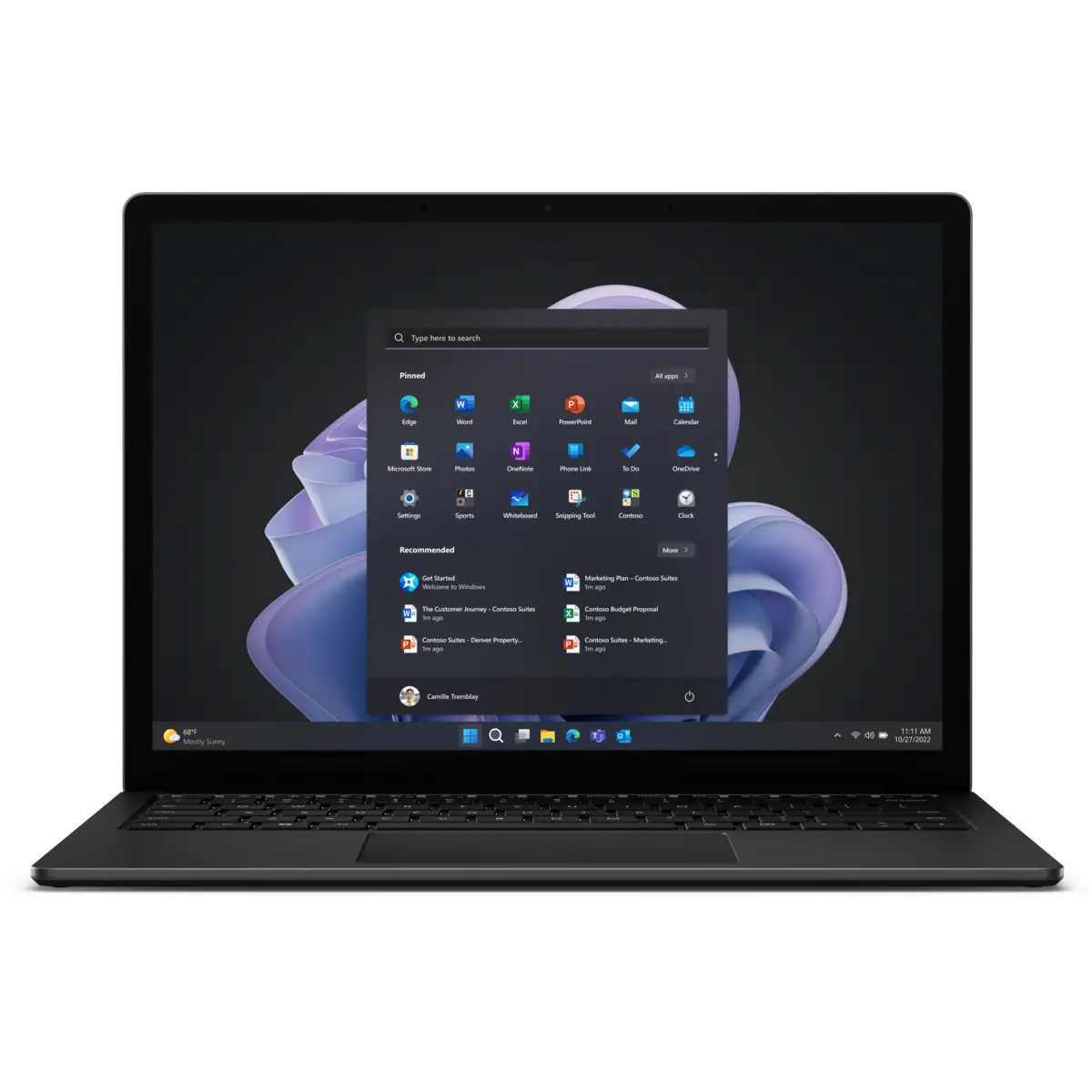 Surface Laptop 5 Schwarz i5-1245U 16GB 256GB 34,4cm W11P
