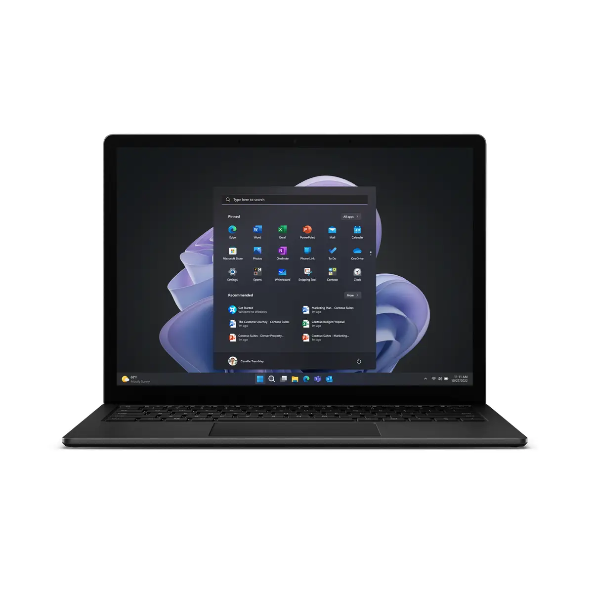 Surface Laptop 5 Schwarz i5-1245U 16GB 256GB 34,4cm W11P