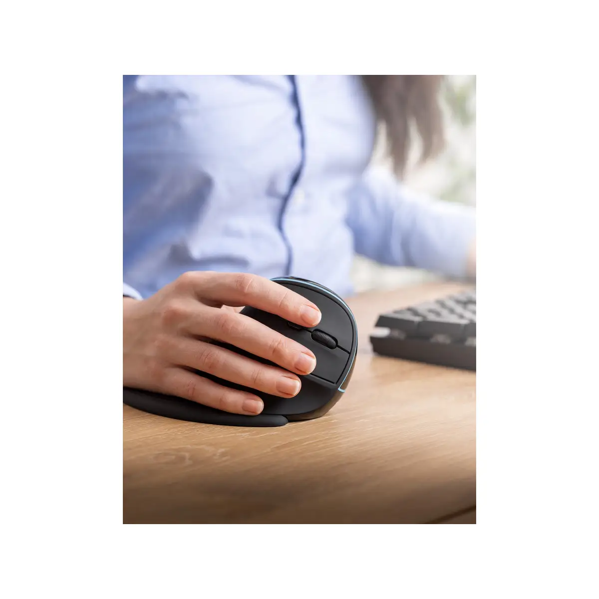 Pro Wireless Vertical Mouse Optisch 6 Ta