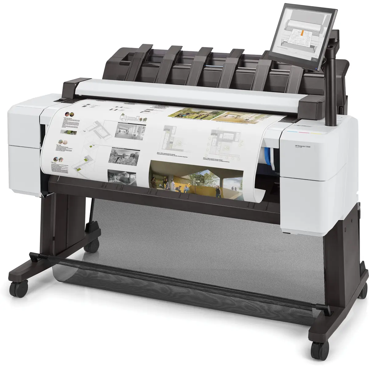 DesignJet T2600 PostScript 914 mm (36") All-In-One Drucker/Kopierer/Scanner Farbtintenstrahldruck