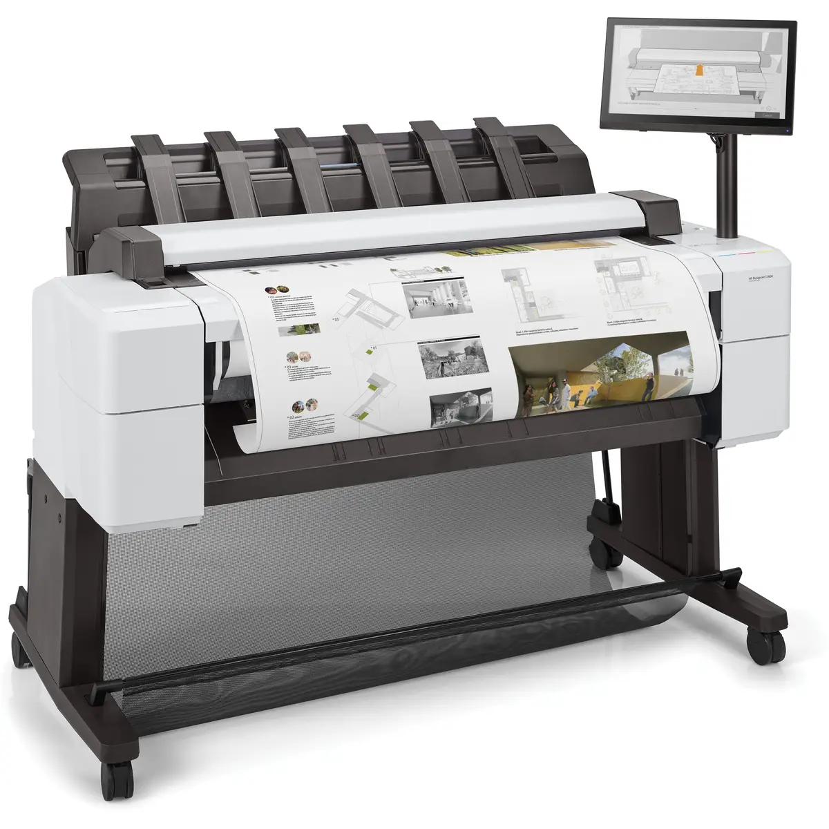 DesignJet T2600 PostScript 914 mm (36") All-In-One Drucker/Kopierer/Scanner Farbtintenstrahldruck
