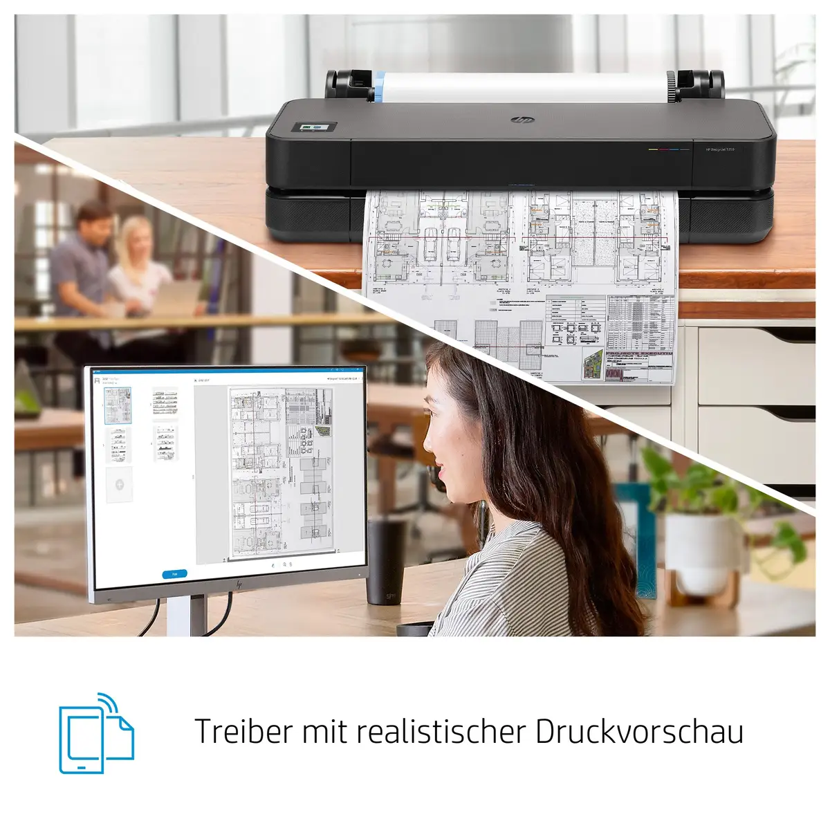 DesignJet Studio Steel Edition 610 mm (24") Großformatdrucker Farbtintenstrahldrucker 2400x1200dp