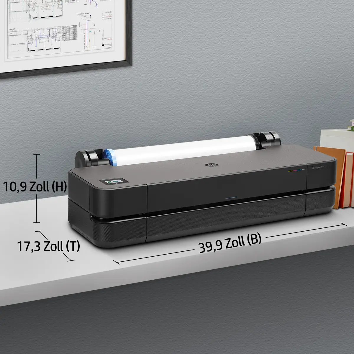 DesignJet Studio Steel Edition 610 mm (24") Großformatdrucker Farbtintenstrahldrucker 2400x1200dp