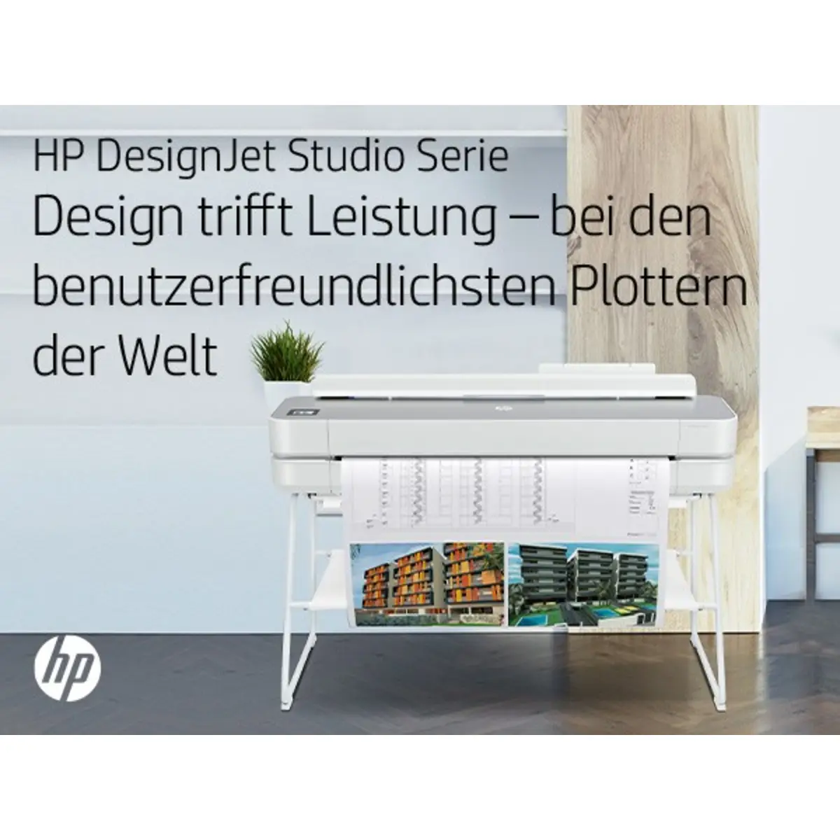 DesignJet Studio Steel Edition 610 mm (24") Großformatdrucker Farbtintenstrahldrucker 2400x1200dp