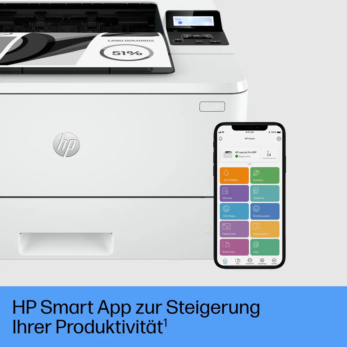 LaserJet Pro 4002dw A4 S/W Laserdrucker 4800x600dpi 40ppm Duplex