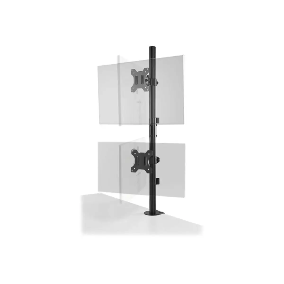 Vertikaler Dual Monitorarm