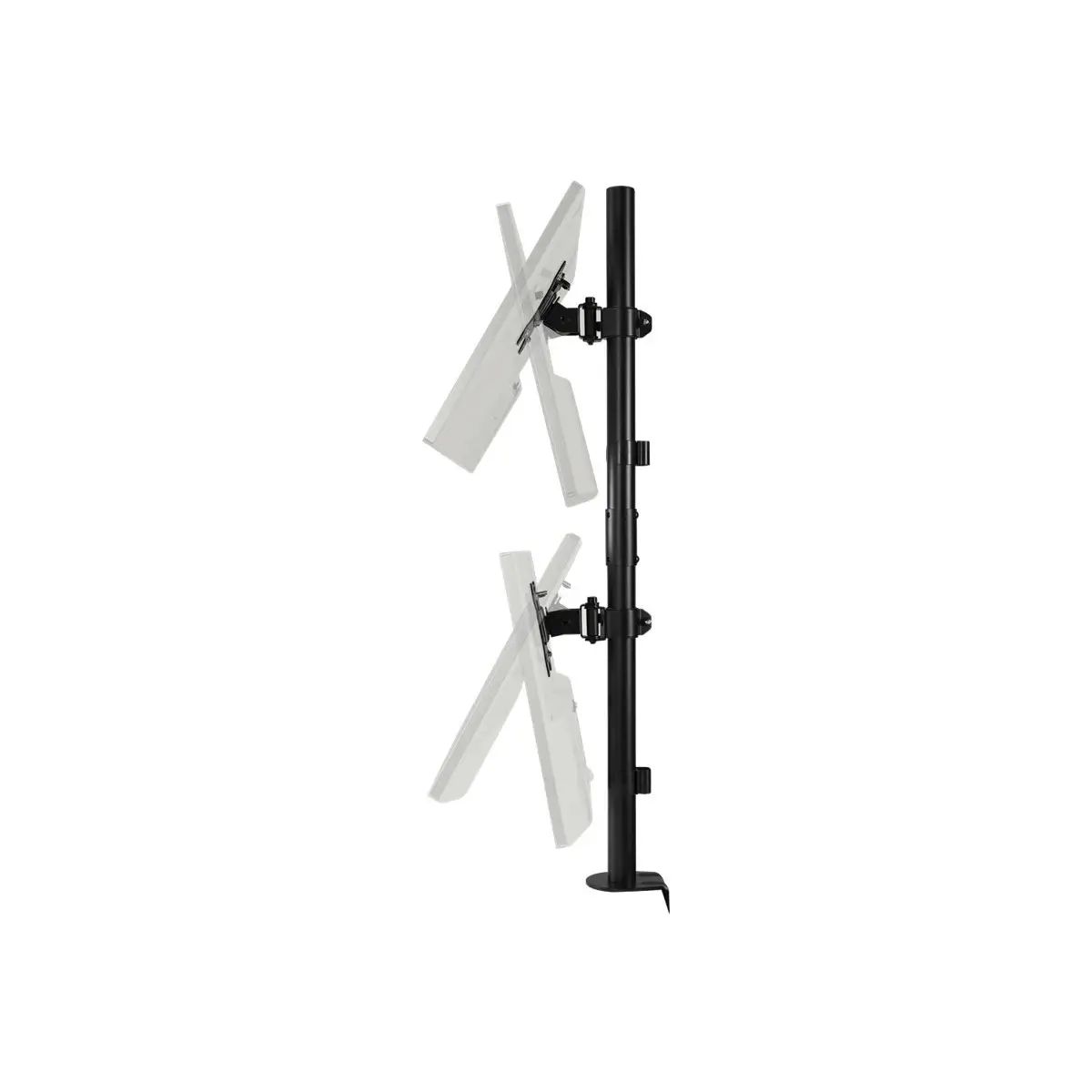 Vertikaler Dual Monitorarm