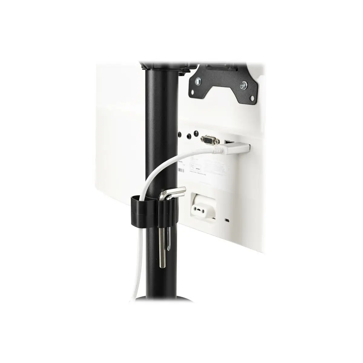 Vertikaler Dual Monitorarm
