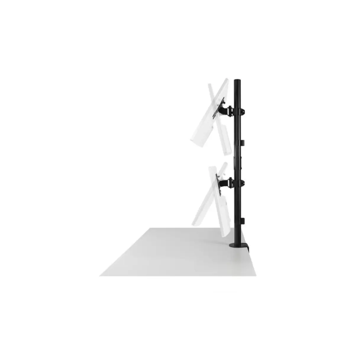 Vertikaler Dual Monitorarm