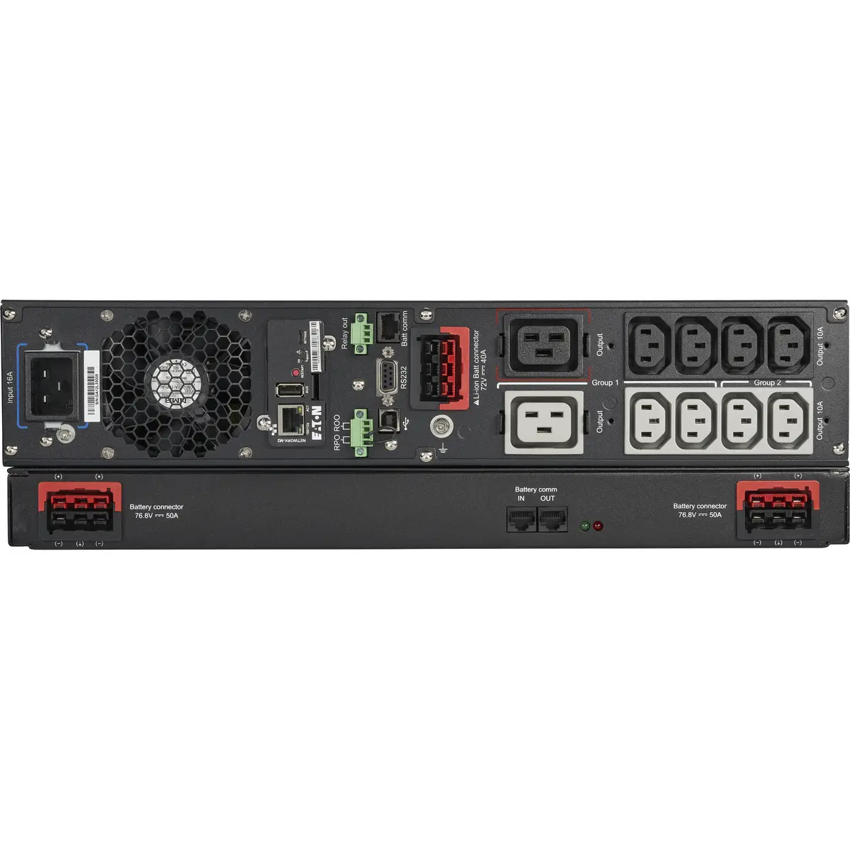 9PX Lithium-ion Batteriegehäuse (in Rack montierbar/extern)