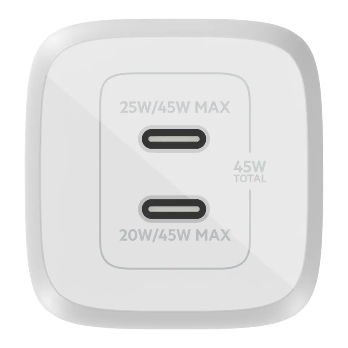 45W DUAL USB-C GAN