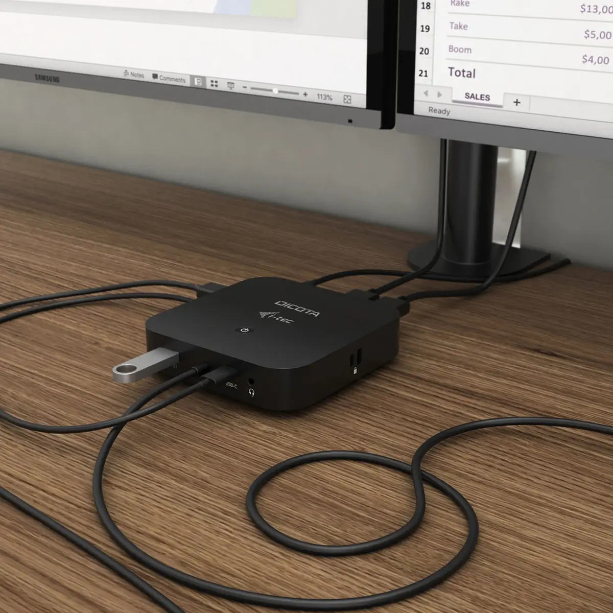USB-C 11-in-1 Docking Station 5K HDMI/DP