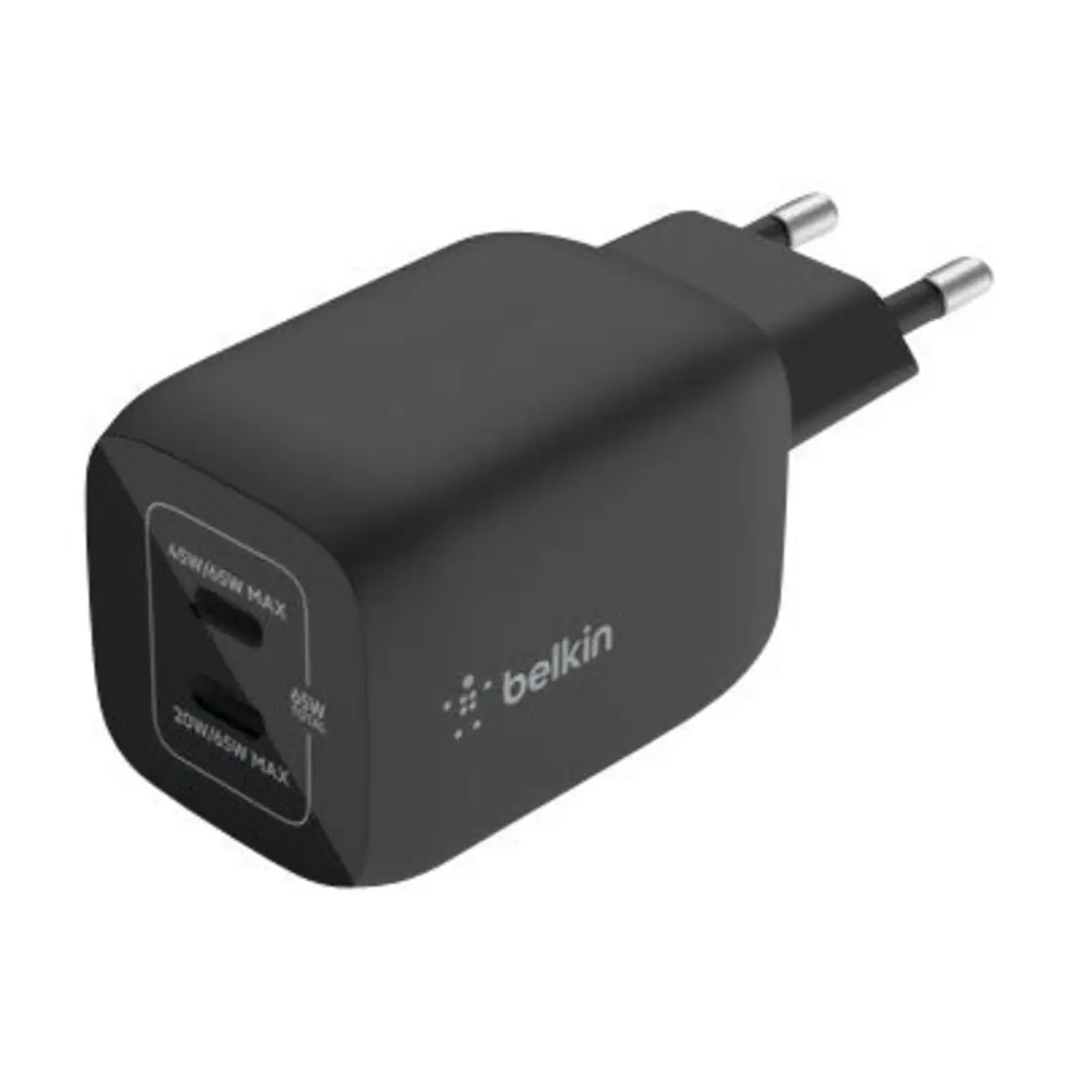 Belkin Netzladegerät 2xUSB-C 65W PD 3.0, PPS, schwarz