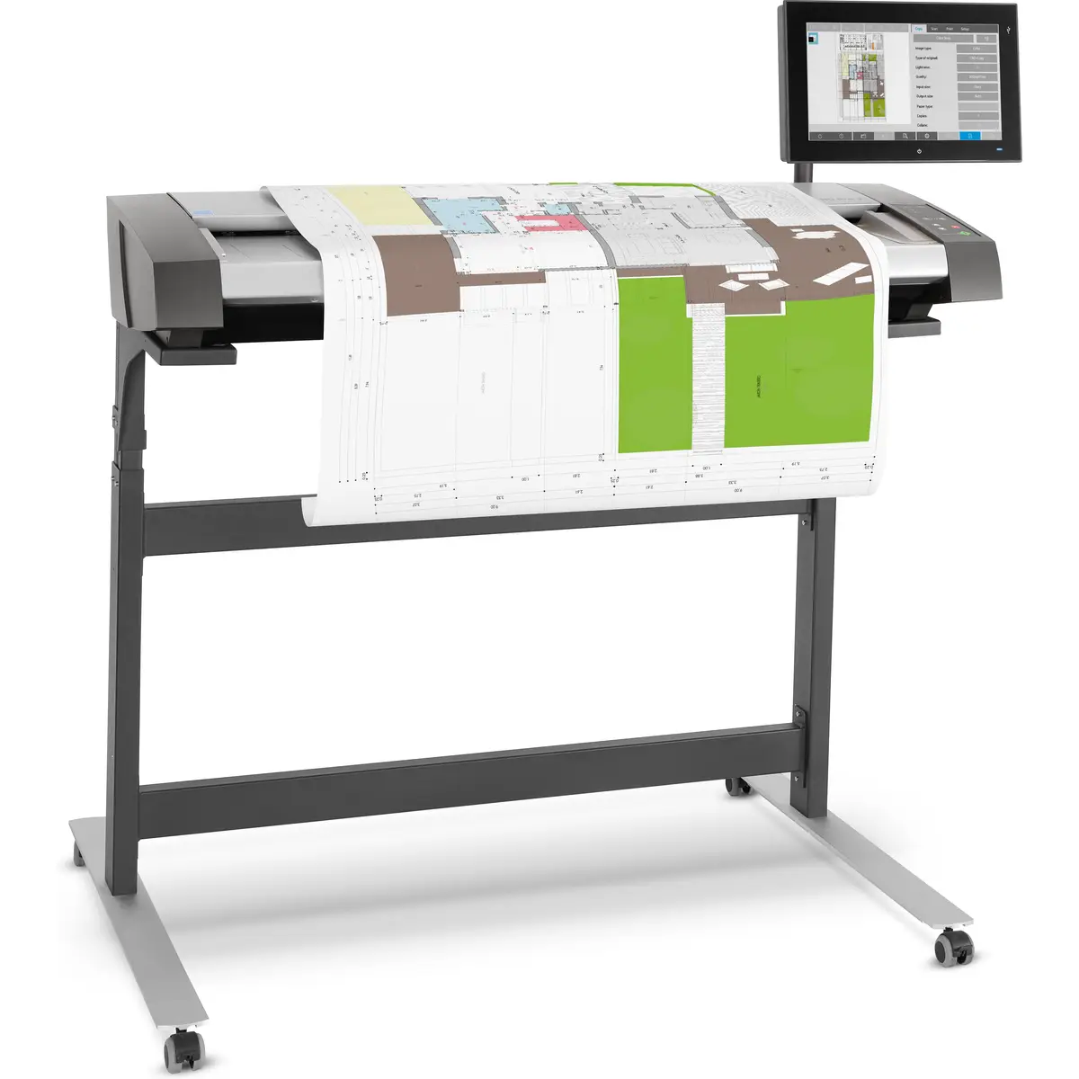 HP HD PRO 2 42-in Scanner mit Vorlageneinzug A0 1200x1200 dpi* *