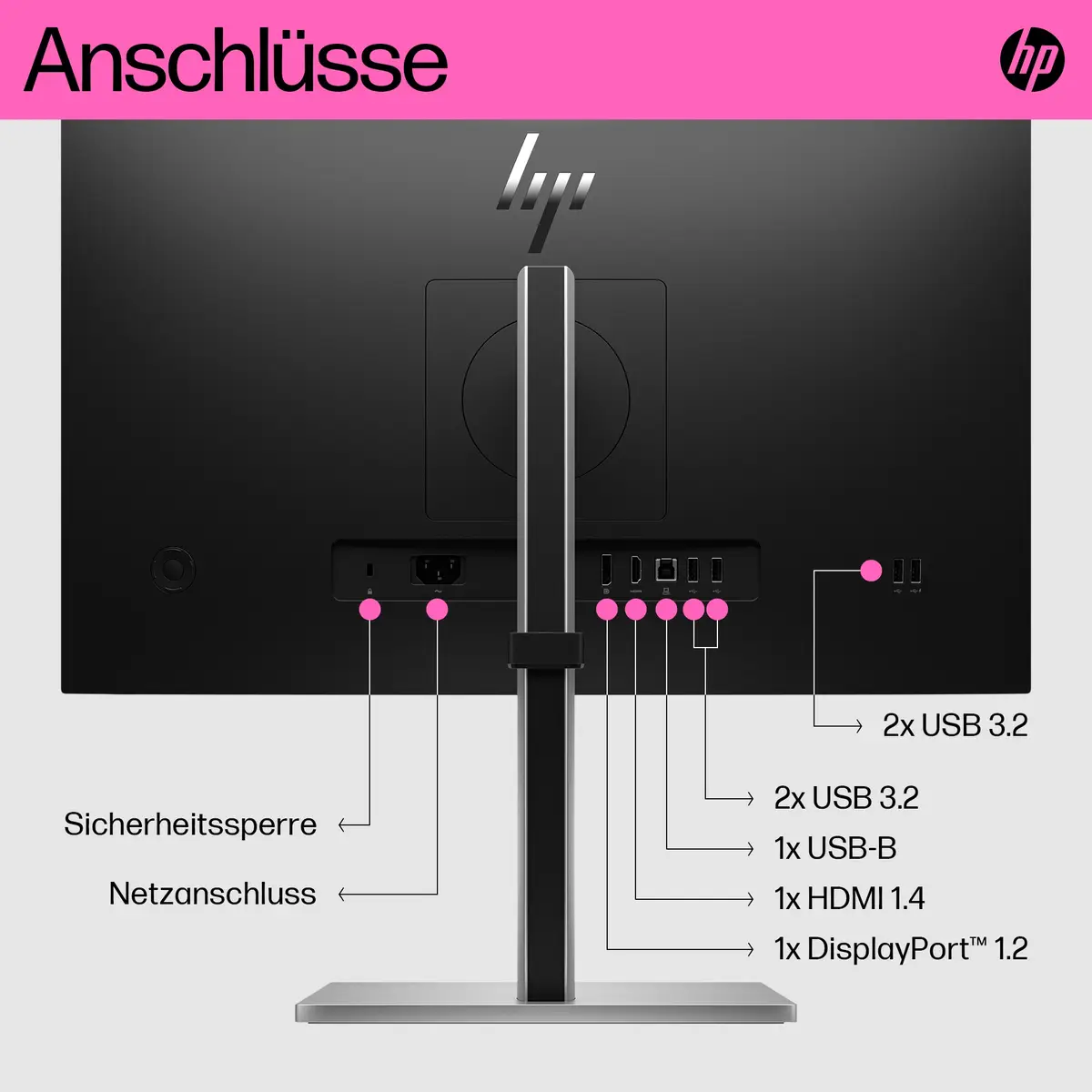 E24t G5 60,5cm (23,8") Touch 1920x1080 Pixel 1000:1 300cd/m² 5ms
