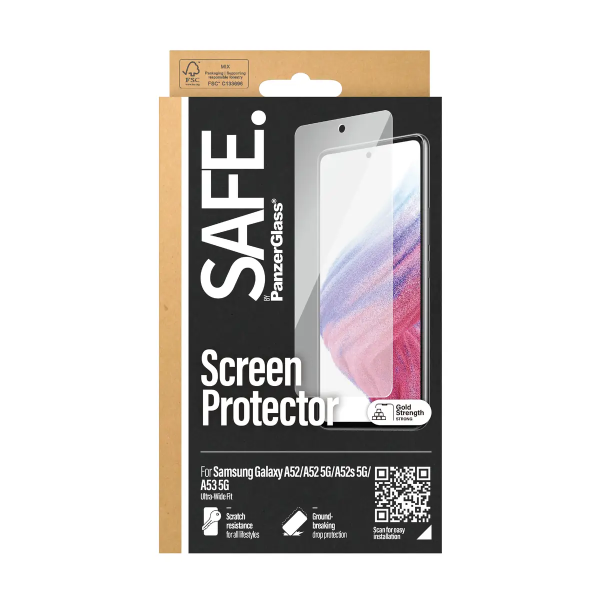 SAFE Samsung Galaxy A52/A52 5g /A52s 5G/A53 5G Case Friendly