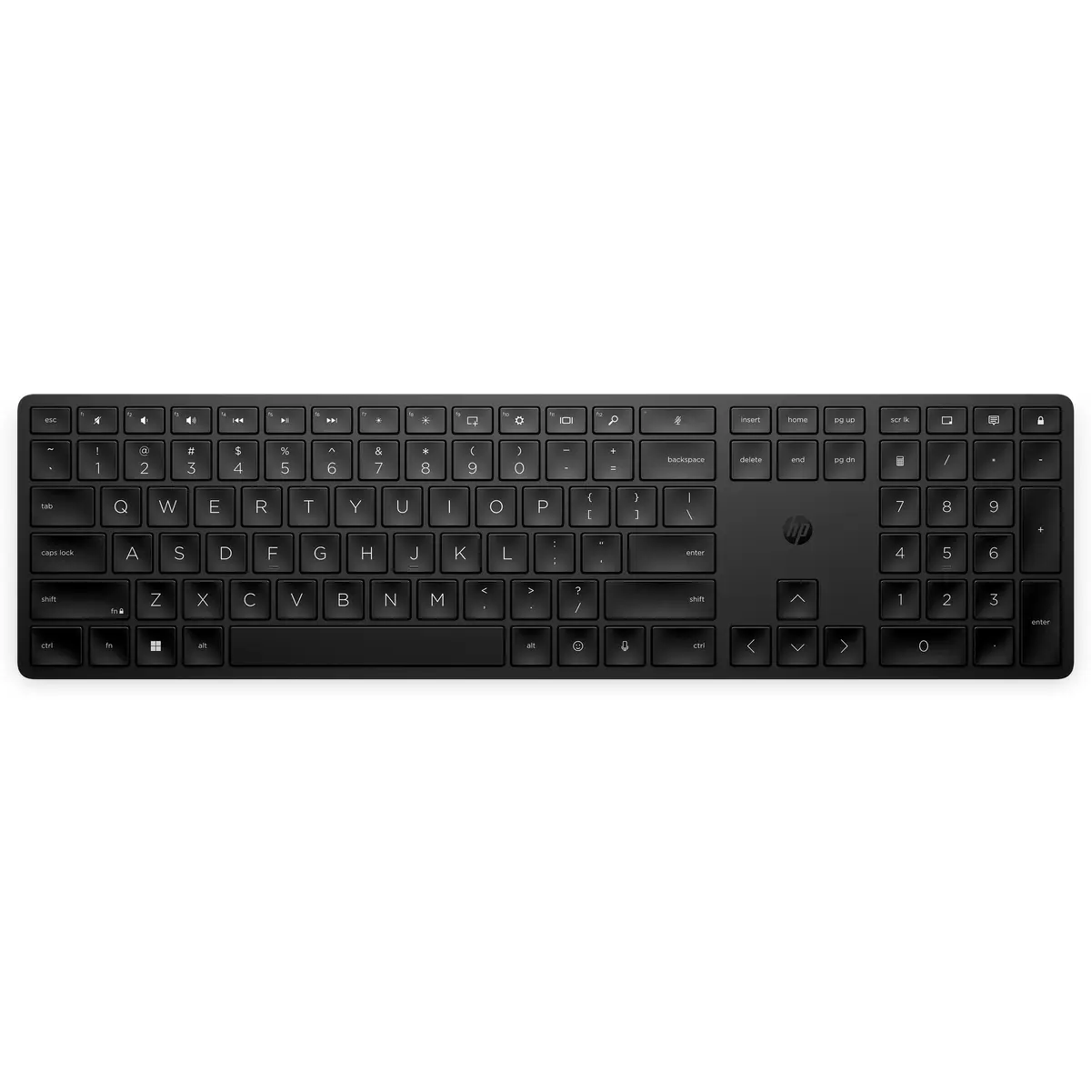 HP 455 Tastatur programmierbar kabellos Layout Deutsch Schwarz (12er Pack)
