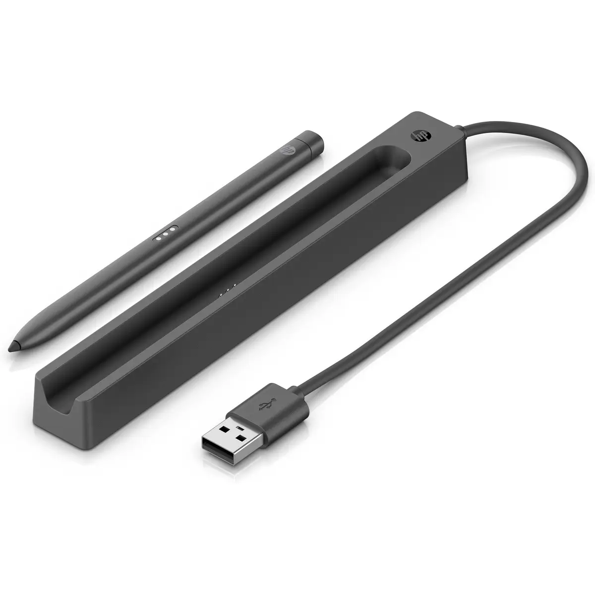 Slim Digitaler Stift 2 Tasten Grau