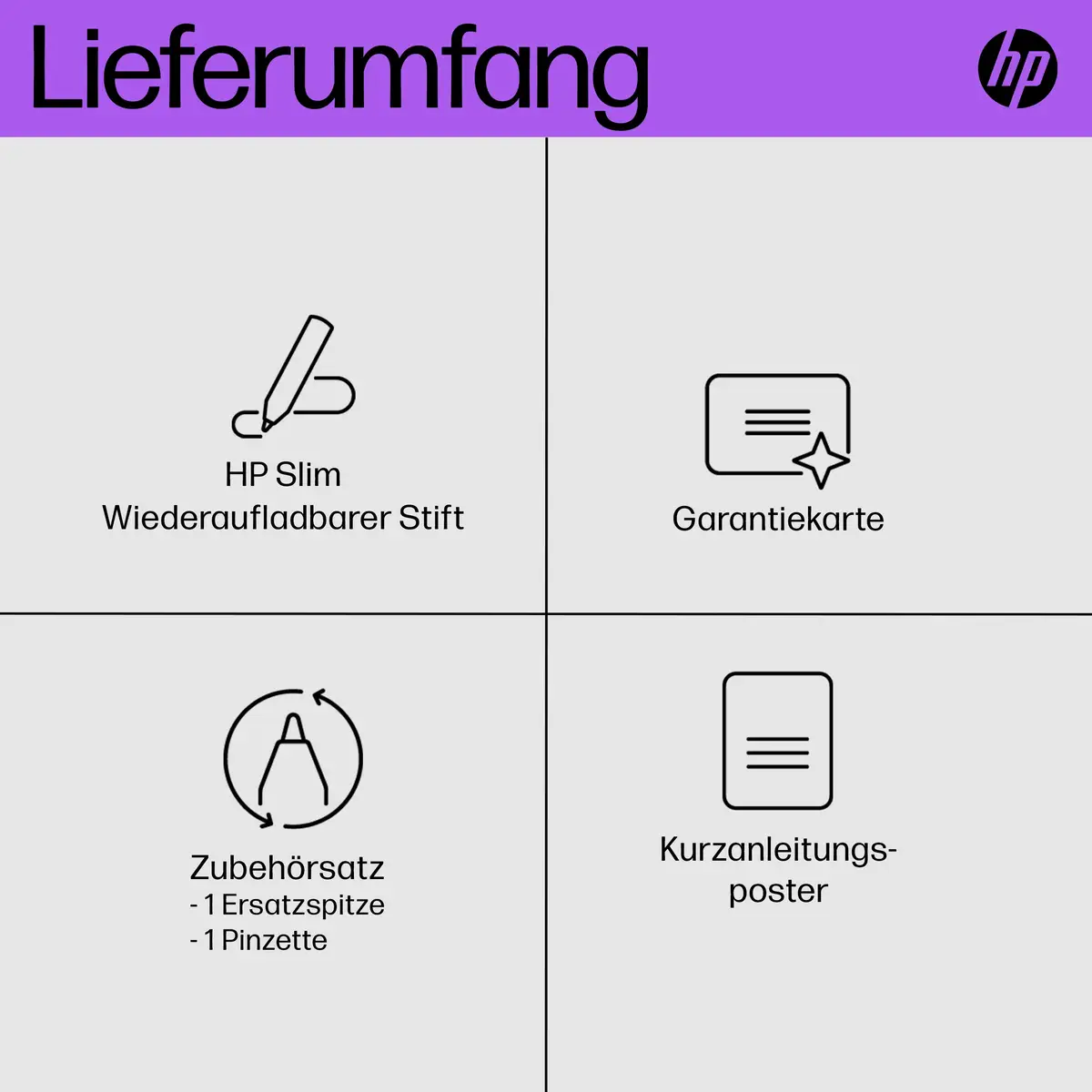 Slim Digitaler Stift 2 Tasten Grau