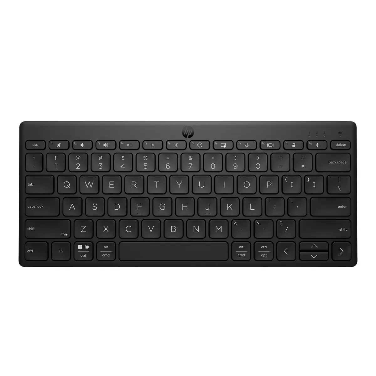 355 Compact Multi-Device Wireless Tastatur Layout Deutsch Schwarz