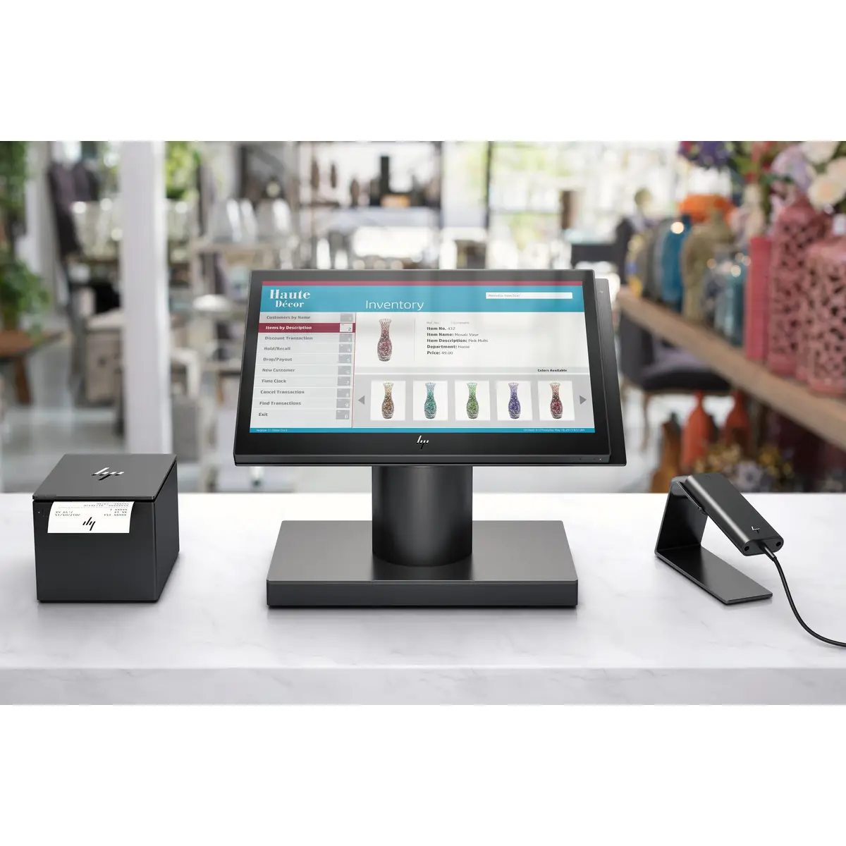 HP Engage One 143 All-in-One Intel Core i3-7100U 2,4GHz 8GB DDR4 256GB SSD 35,6cm (14") Multi-Touch 1920x1080 Pixel Sound/LAN onboard Intel HD Graphics 620 * Windows 10 IoT Enterprise 2016 LTSB 64Bit