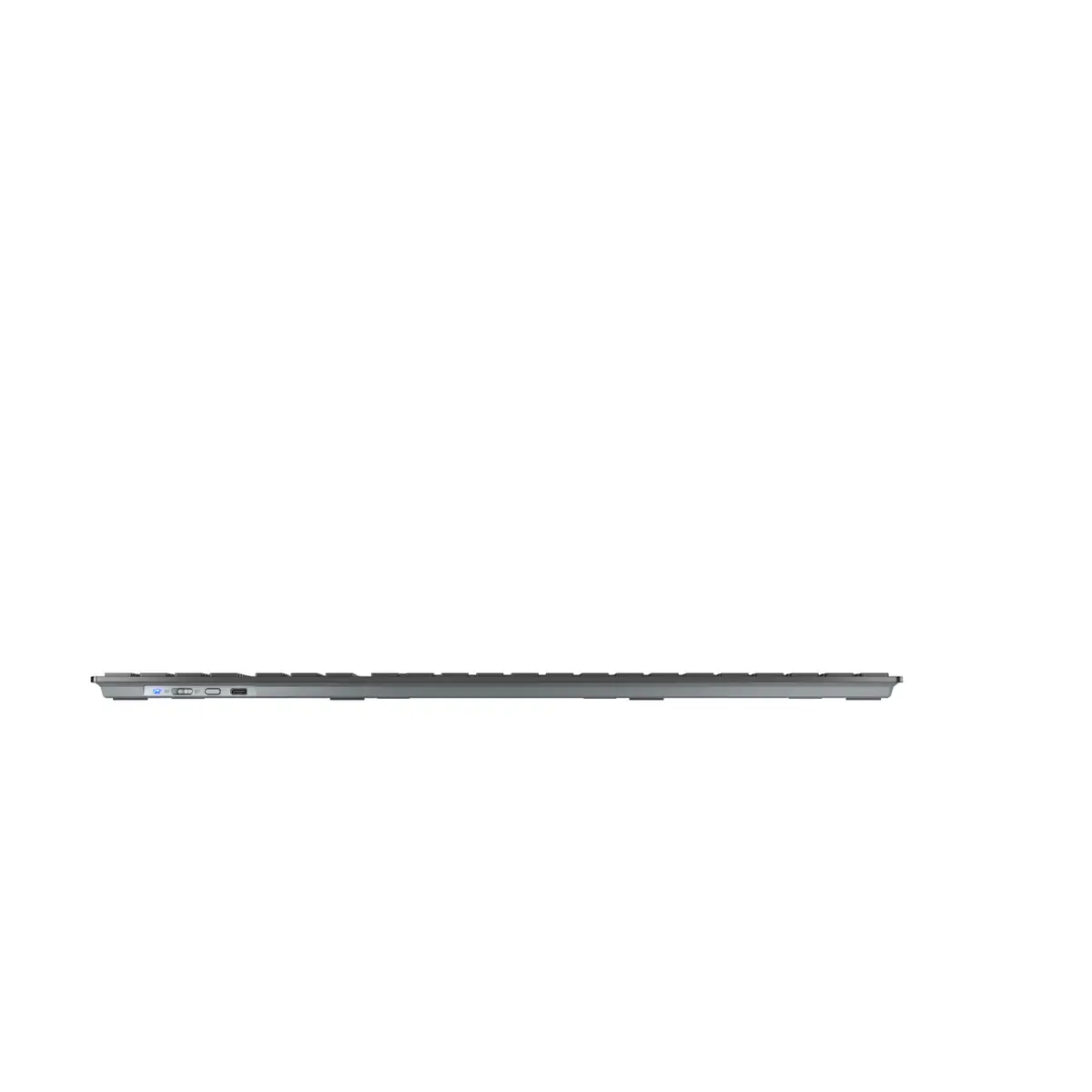 KW 9100 SLIM Wireless Tastatur Layout US-Englisch Schwarz/Silber