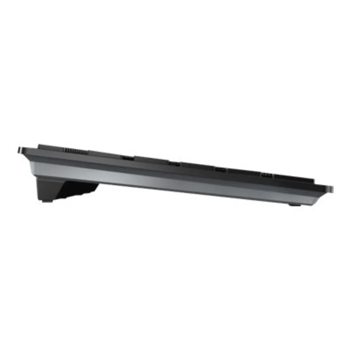 KW 9100 SLIM Wireless Tastatur Layout Deutsch Schwarz/Silber