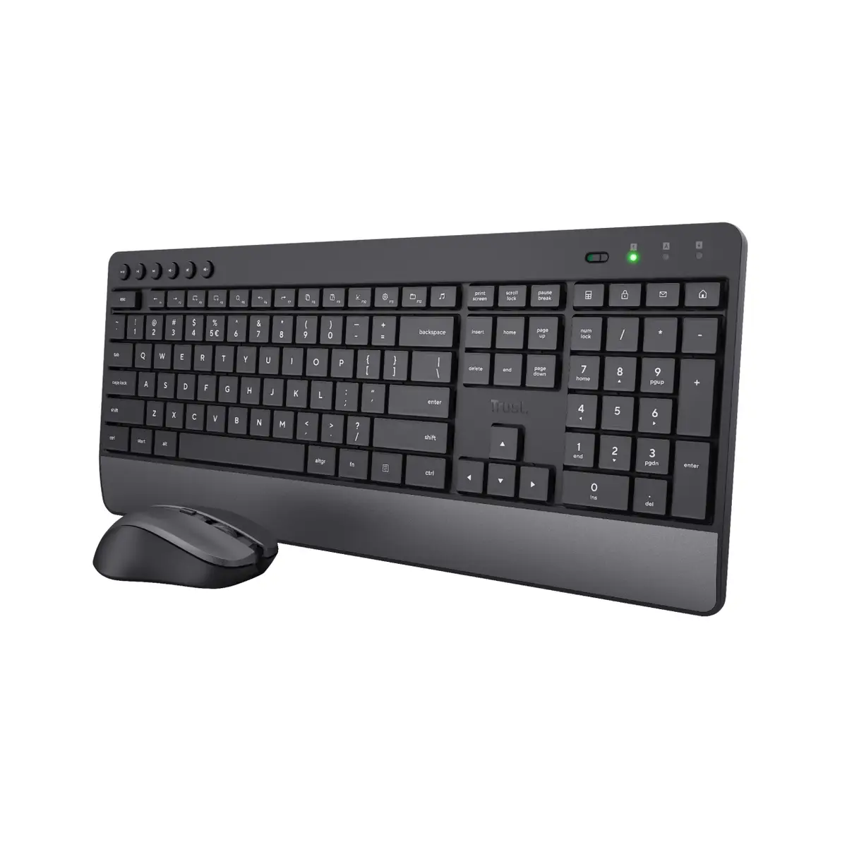 Trezo Comfor Tastatur-und-Maus-Set kabellos