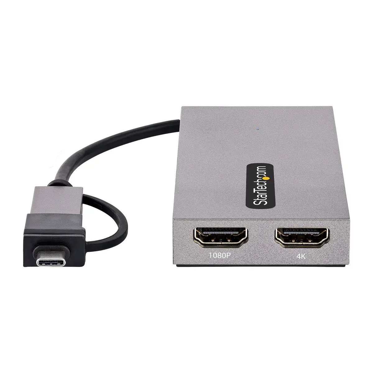 USB HDMI Dual Monitor Adapter USB A/C auf 2x HDMI (1x 4K30Hz 1x 1080p) eGPU