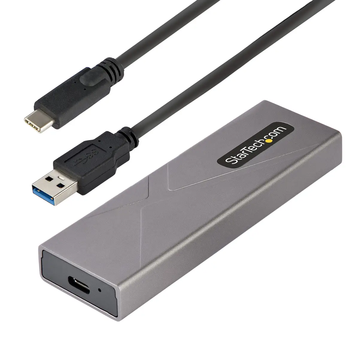 USB-C/A M.2 Externes Gehäuse für NVMe und SATA M.2 M/B+M key werkzeuglos