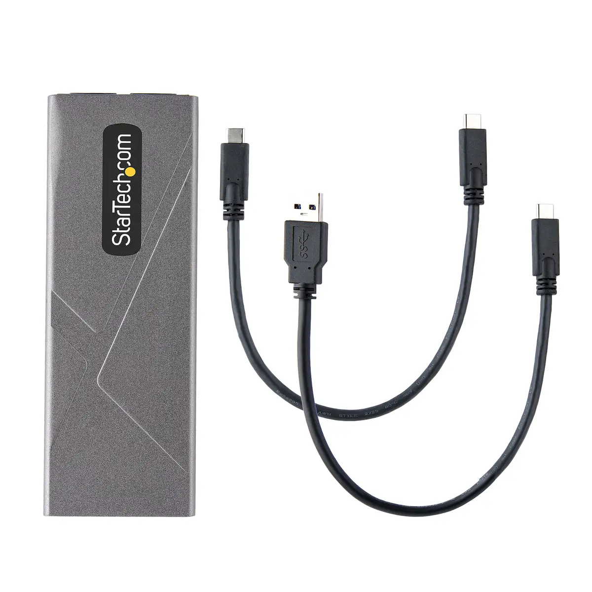 USB-C/A M.2 Externes Gehäuse für NVMe und SATA M.2 M/B+M key werkzeuglos