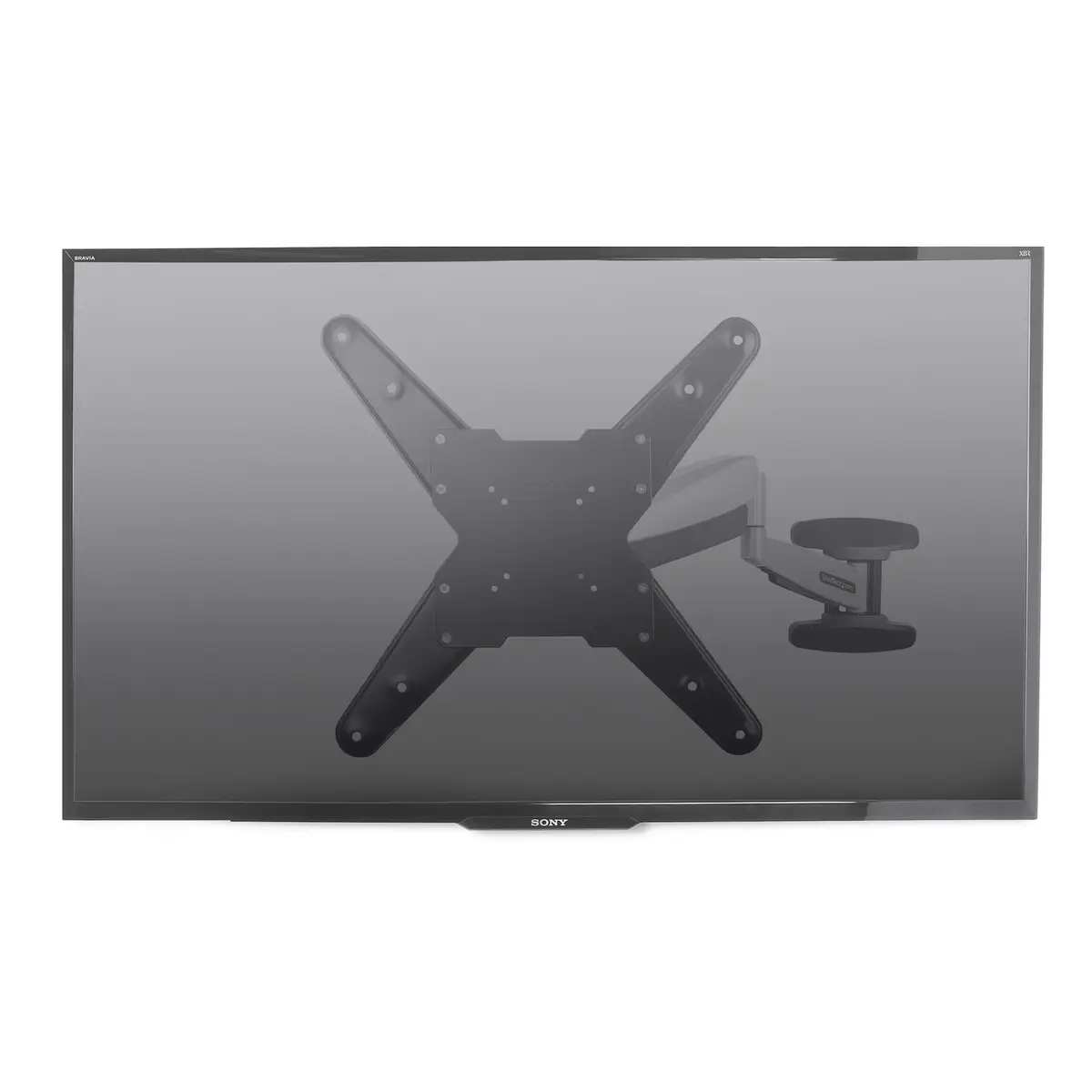 Höhenverstellbare TV Wandhalterung Fernseher Wandhalterung für 23-55" bis 30kg