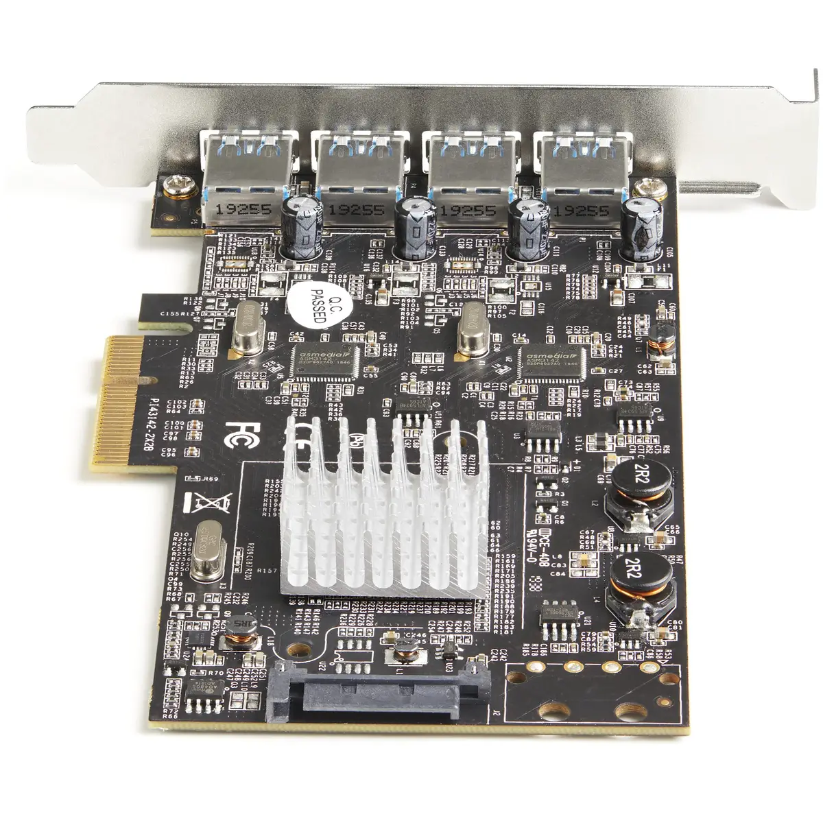 4-Port USB 3.2 Gen 2 PCIe Karte mit 4x USB Typ A Port  Windows/Mac/Linux