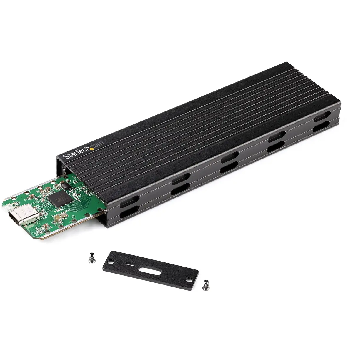 NVMe SSD Gehäuse USB-C 10 Gbit/s auf M.2 NVMe od. M.2 SATA Externes Laufwerk